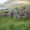 Blackhouse F, St Kilda, view from NE.