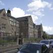 Front facade of main school buildings from Ferguson Place, south west