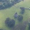 Oblique aerial view of Barr Castle, looking SSE.