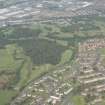 Oblique aerial view of Elderslie Golf Course, looking NW.