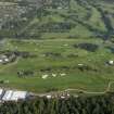 Oblique aerial view of The PGA Golf Course, Gleneagles, looking ENE.