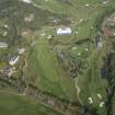 Oblique aerial view of The PGA Golf Course, Gleneagles, looking N.