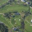 Oblique aerial view of the 16th and 17th holes of The PGA Golf Course, looking SW.