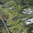 Oblique aerial view of the 2014 Ryder Cup PGA Centenary Golf Course, looking WSW.