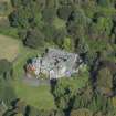 Oblique aerial view of Craigallian Country House, looking N.