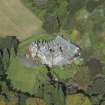 Oblique aerial view of Craigallian Country House, looking NW.