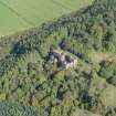Oblique aerial view of Lennox Castle, looking NW.