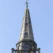Detail of steeple from North East.