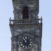 Detail of clock tower from North East.