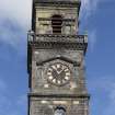 Detail of clock tower from Church Hill.
