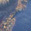 Oblique aerial view of the bridge and part of the tracked target range, looking S.