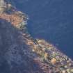 Oblique aerial view of the bridge and part of the tracked target range, looking SW.