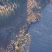 Oblique aerial view of the bridge and part of the tracked target range, looking S.