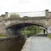 General view of Bridge No 1, Union Canal, Viewforth, Edinburgh, from the east