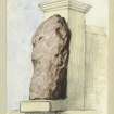 Drawing of The Bore Stone
