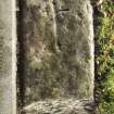 View of Balquhidder no 1 slab with incised cross