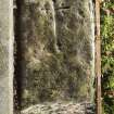 View of Balquhidder no 1 slab with incised cross (including scale)