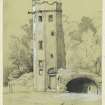 Drawing of Staneyhill Tower