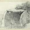 Drawing of Haco's Tomb, Haylie.