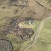 Oblique aerial view of Ruthven Barracks, looking NE.