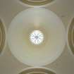 Memorial court, plan view of domed ceiling. Aberdeen Art Gallery, Aberdeen.