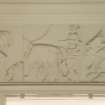 1st floor, balcony, detail of Parthenon frieze