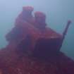 View of bow of steamship Il Senstein