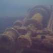 View of cargo winch on steamship Minieh