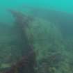 View of hull plating on steamship Numidian