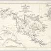 Ordnance Survey Archaeology Division Record Sheet, preparatory map of archaeological sites.