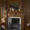 1st floor, dining room, view of fireplace