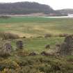 Knockdavie Castle. General view facing south.