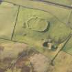 Oblique aerial view of the settlement and quarry, looking WSW.