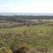 General view of the remains of a chambered cairn near Scotsburn House, facing SW.