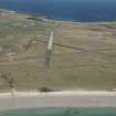 General oblique aerial view of Tiree Airport, looking WNW.