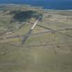 General oblique aerial view of Tiree Airport, looking NNW.