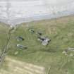 Oblique aerial view of Brock on the Isle of Tiree, looking SSW.