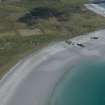 General oblique aerial view of Brock on the Isle of Tiree, looking E.
