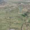 Oblique aerial view of Coll airfield, looking NNE.