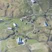 Oblique aerial view of Sorisdale on the Isle of Coll, looking SW.