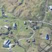 Oblique aerial view of Sorisdale on the Isle of Coll, looking S.