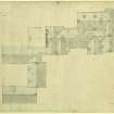 Plan of roof, New Inveraw (Ardanaiseig House).