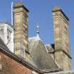 Queen's Craig. View of rooftop showing chimneys and finial.