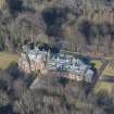 Oblique aerial view of Queen's Craig House, looking NNW.