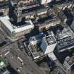 Oblique aerial view of Charing Cross, looking NNE.