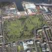 Oblique aerial view of Elder Park, looking NNE.