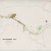 Plan of Whitefield Loch crannogs.
