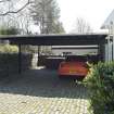 Carport, view from north