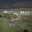 Oblique aerial view of the Glenmorangie Distillery, looking NE.