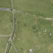 Oblique aerial view of Tain airfield dispersal site, looking SW.